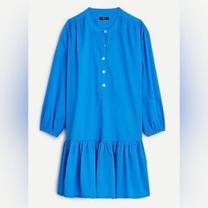 Turquoise J. Crew Swingy Cover Up Dress Size Small XS